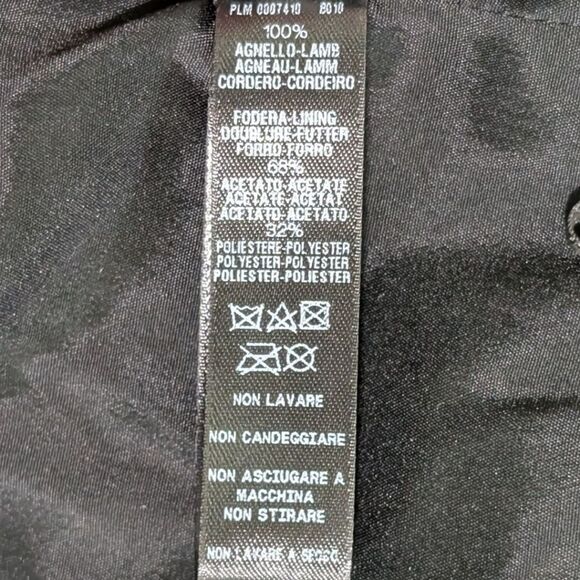 RARE Vintage La Perla Black Leather Halter Top with Gold Zipper -Archival Piece - Picture 9 of 9